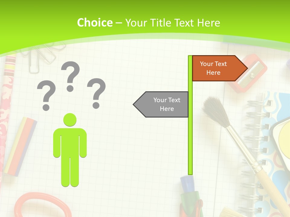 School Things PowerPoint Template