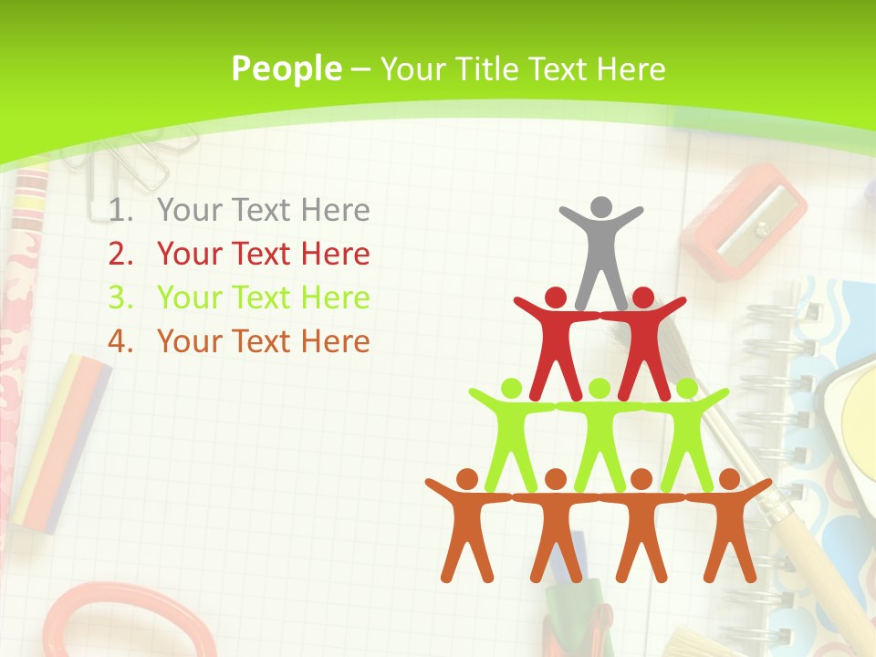 School Things PowerPoint Template