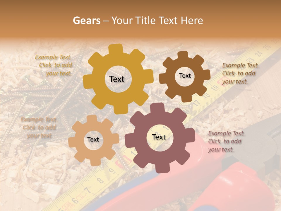Equipment Object Adjustable PowerPoint Template