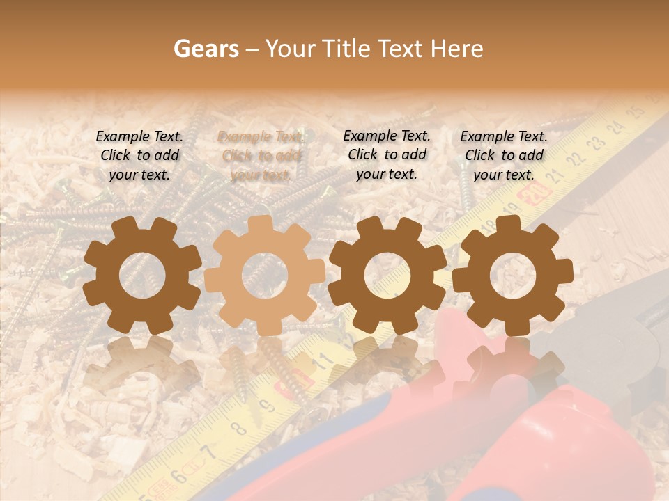 Equipment Object Adjustable PowerPoint Template