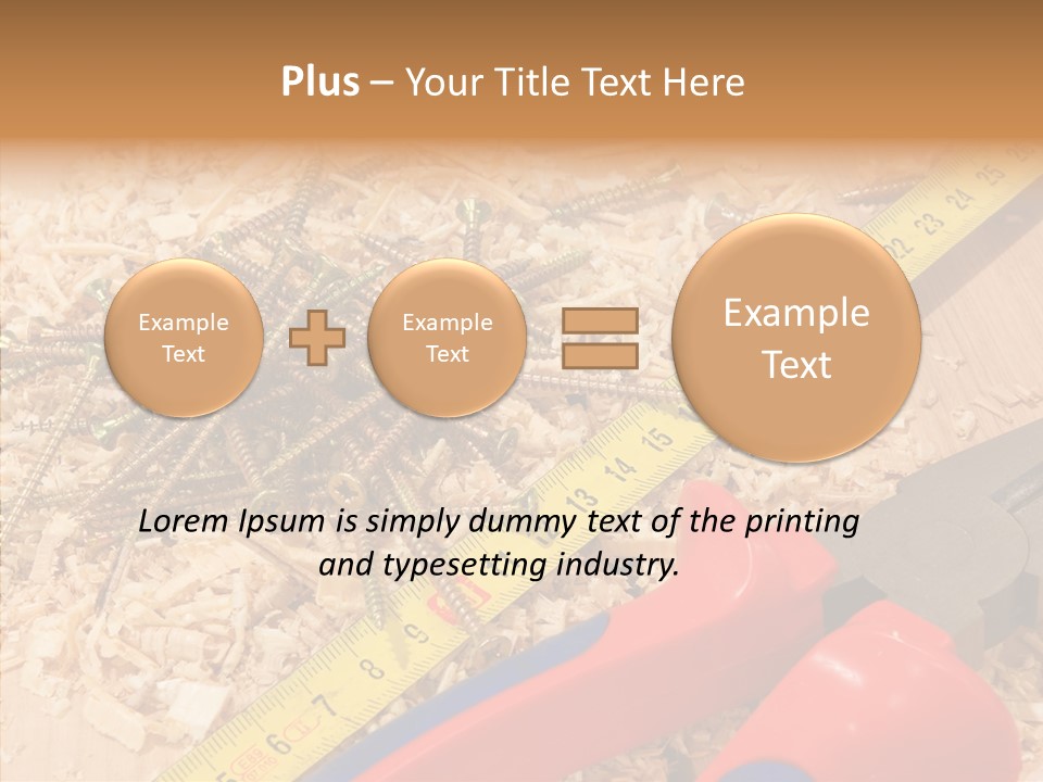 Equipment Object Adjustable PowerPoint Template