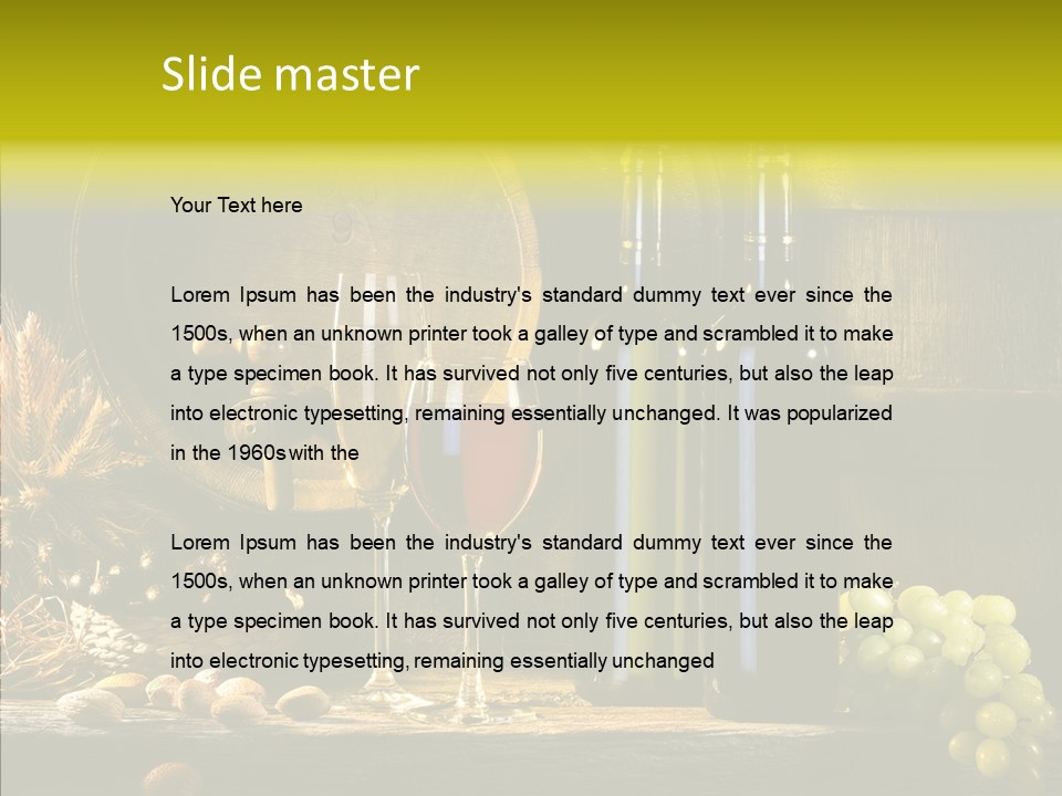 Best Wine PowerPoint Template