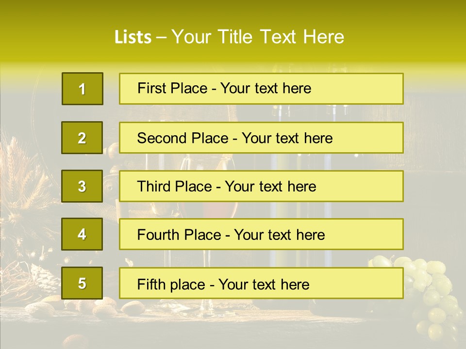 Best Wine PowerPoint Template