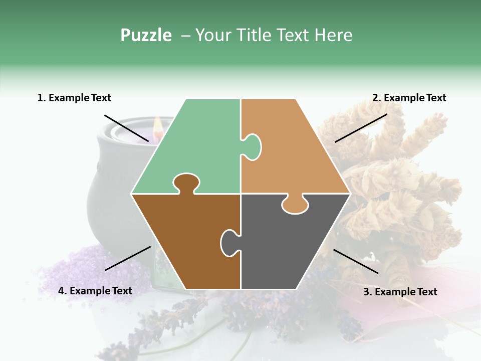 Spa Candles PowerPoint Template