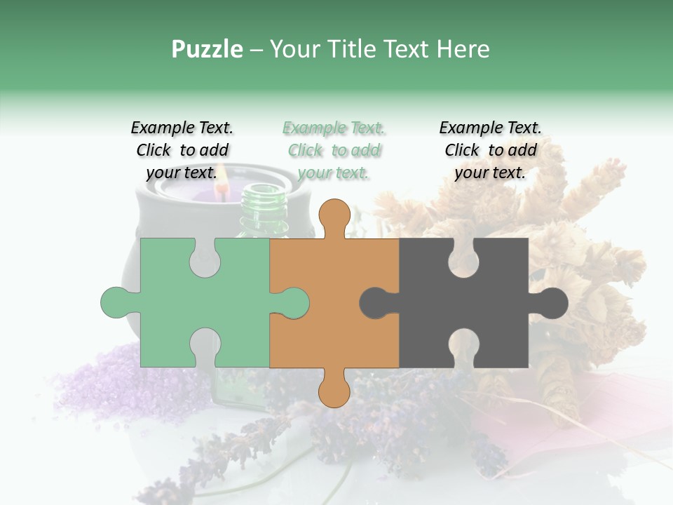 Spa Candles PowerPoint Template