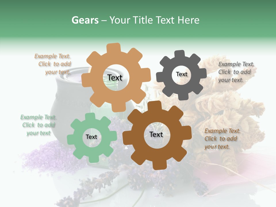 Spa Candles PowerPoint Template