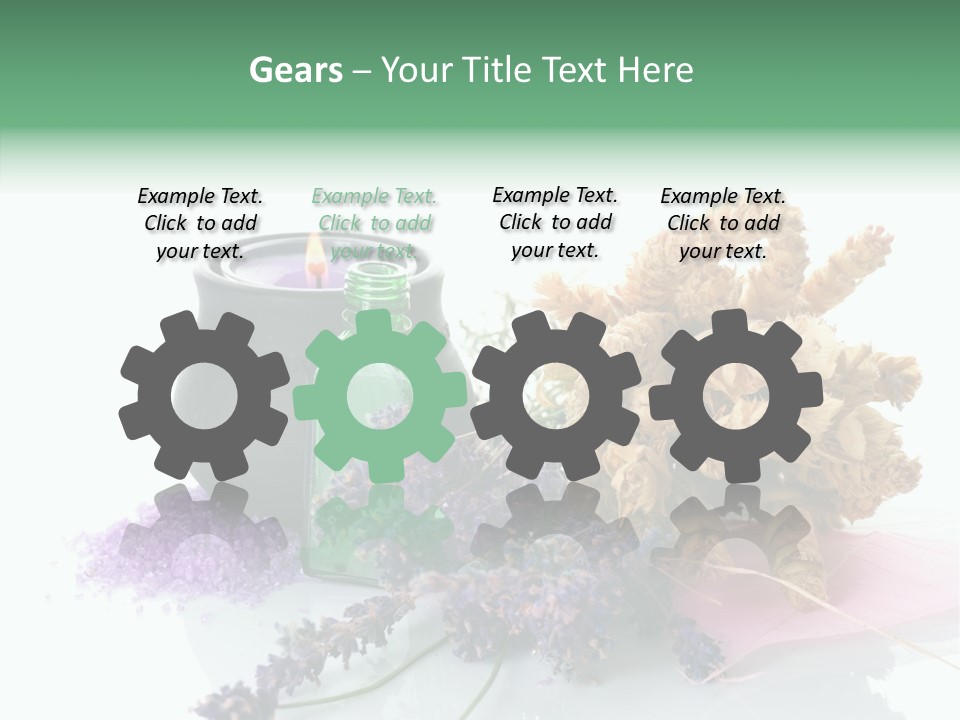 Spa Candles PowerPoint Template