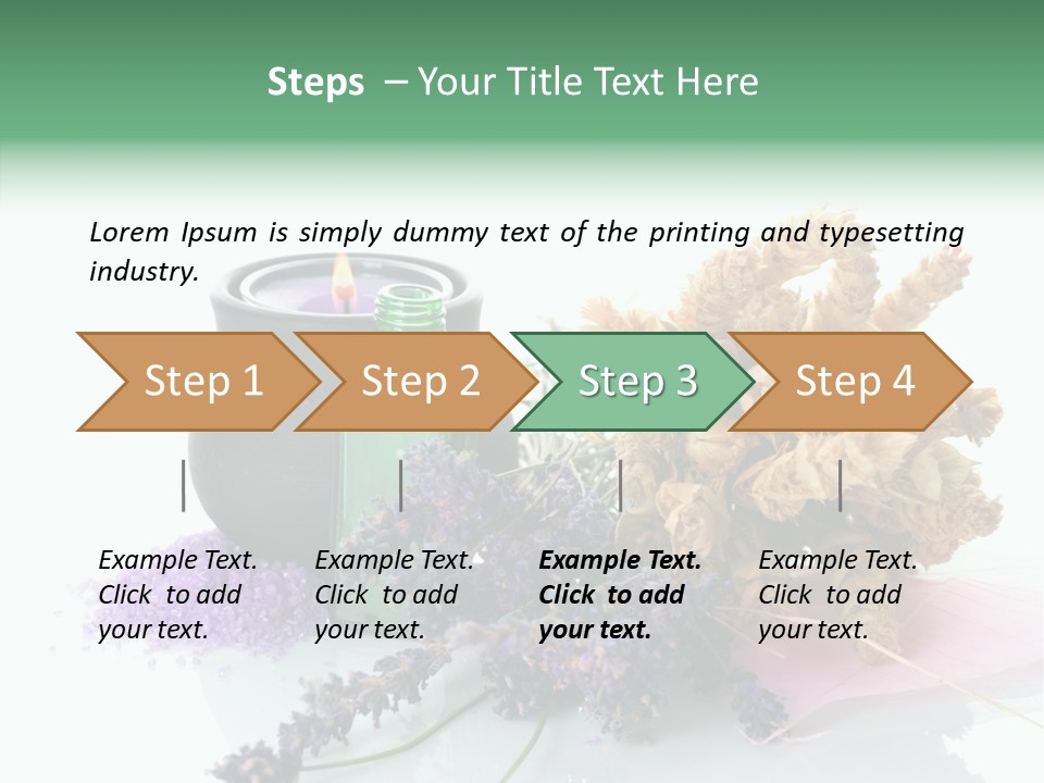 Spa Candles PowerPoint Template