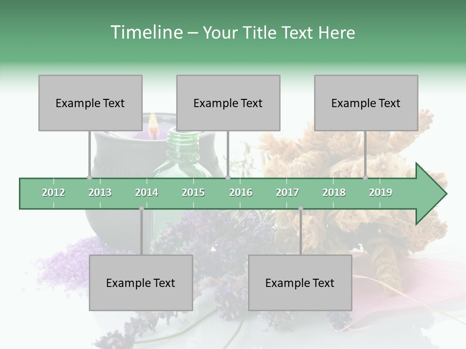 Spa Candles PowerPoint Template