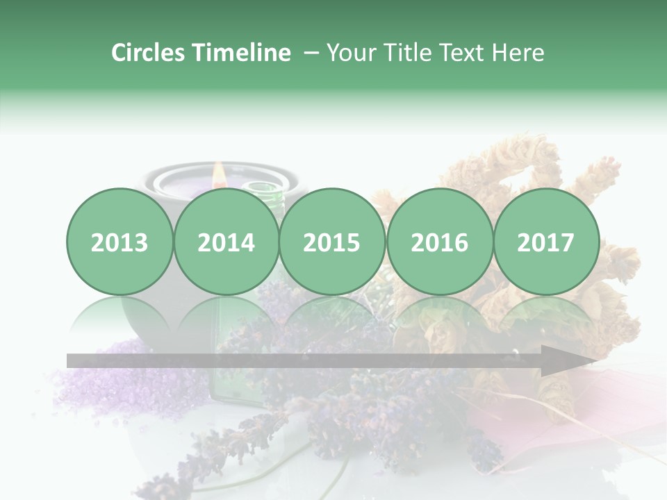 Spa Candles PowerPoint Template