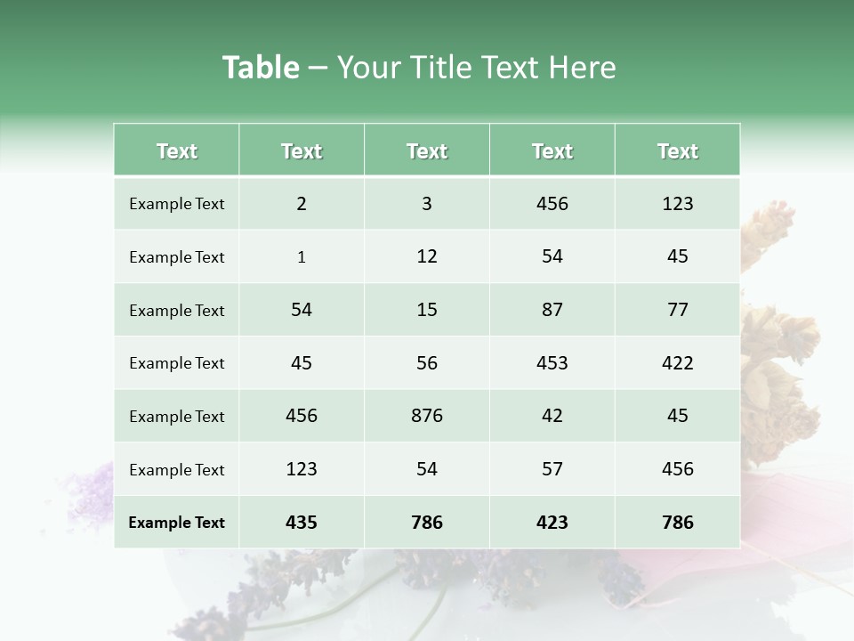 Spa Candles PowerPoint Template