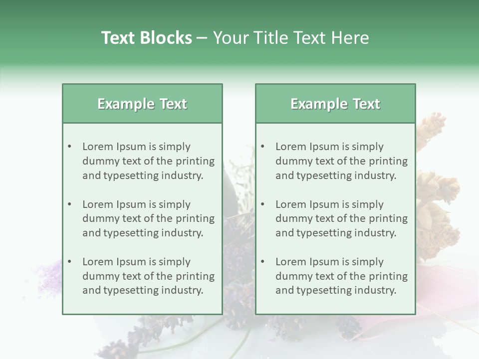 Spa Candles PowerPoint Template