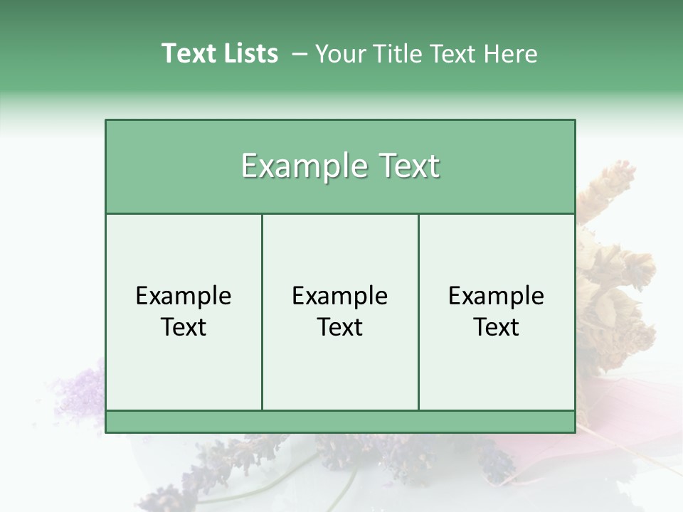 Spa Candles PowerPoint Template