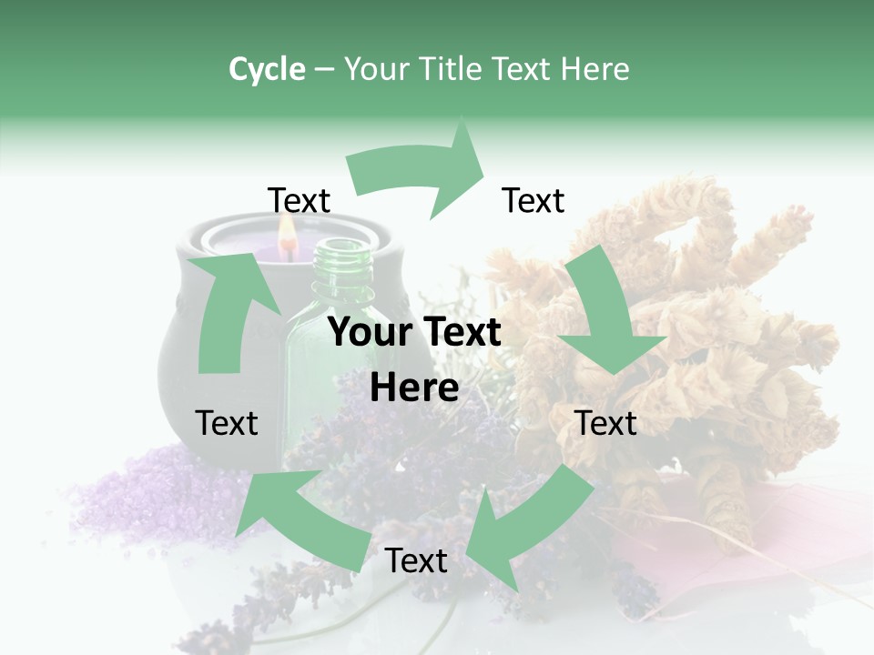 Spa Candles PowerPoint Template