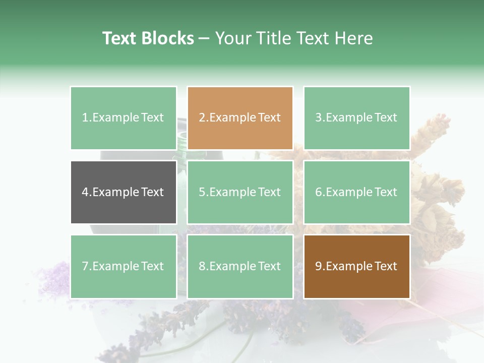 Spa Candles PowerPoint Template