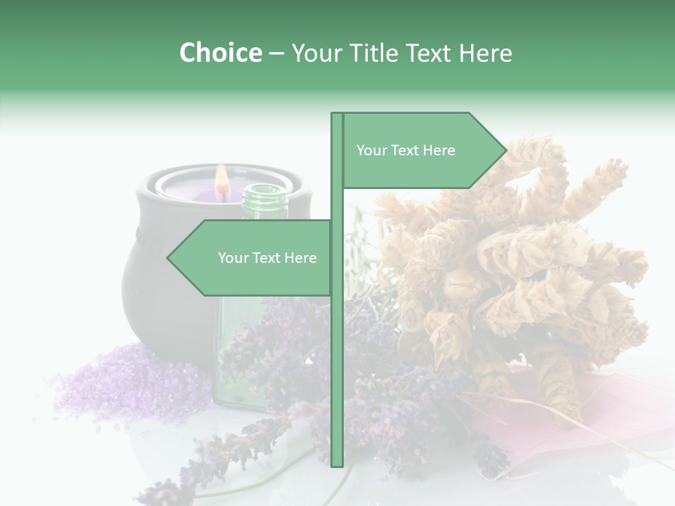 Spa Candles PowerPoint Template