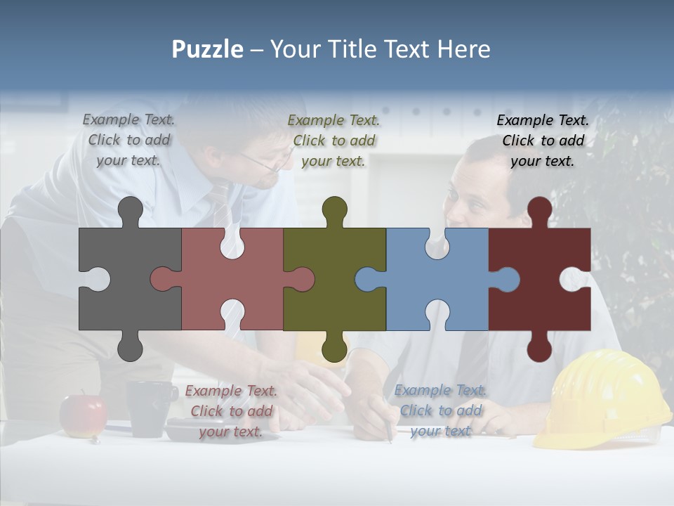 Engineers Talking PowerPoint Template