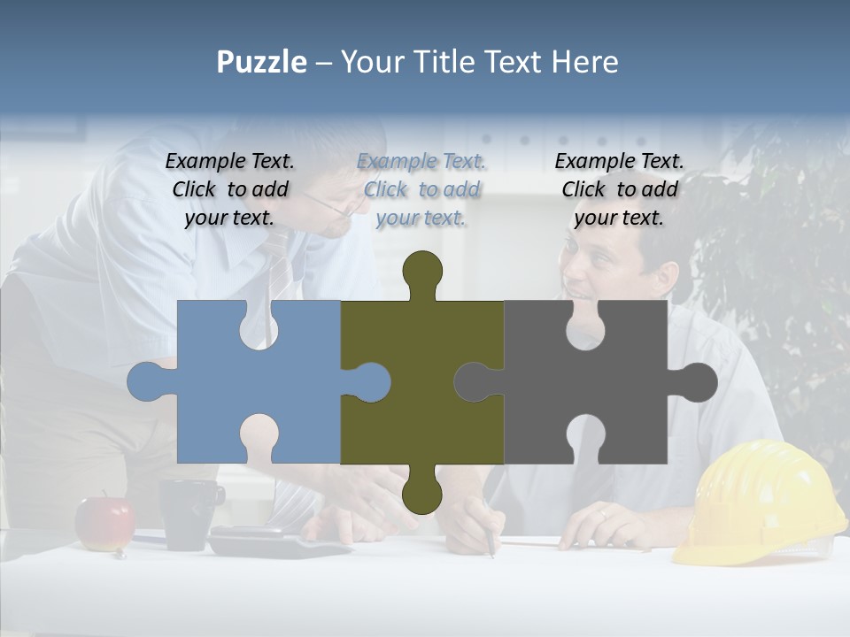 Engineers Talking PowerPoint Template