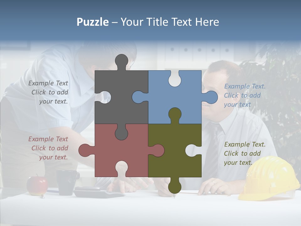 Engineers Talking PowerPoint Template