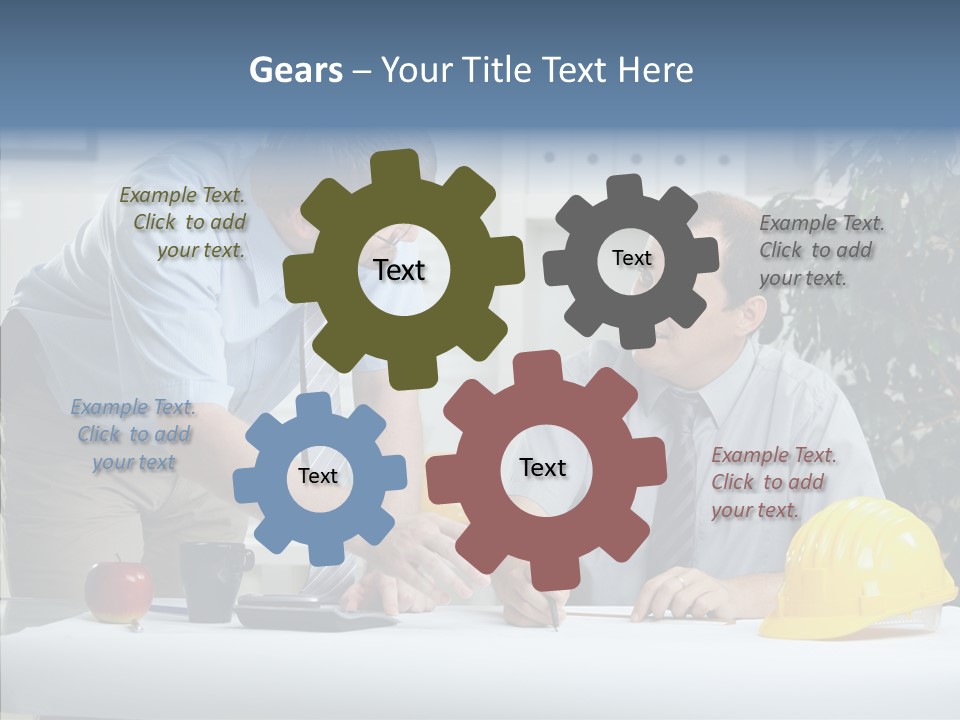 Engineers Talking PowerPoint Template