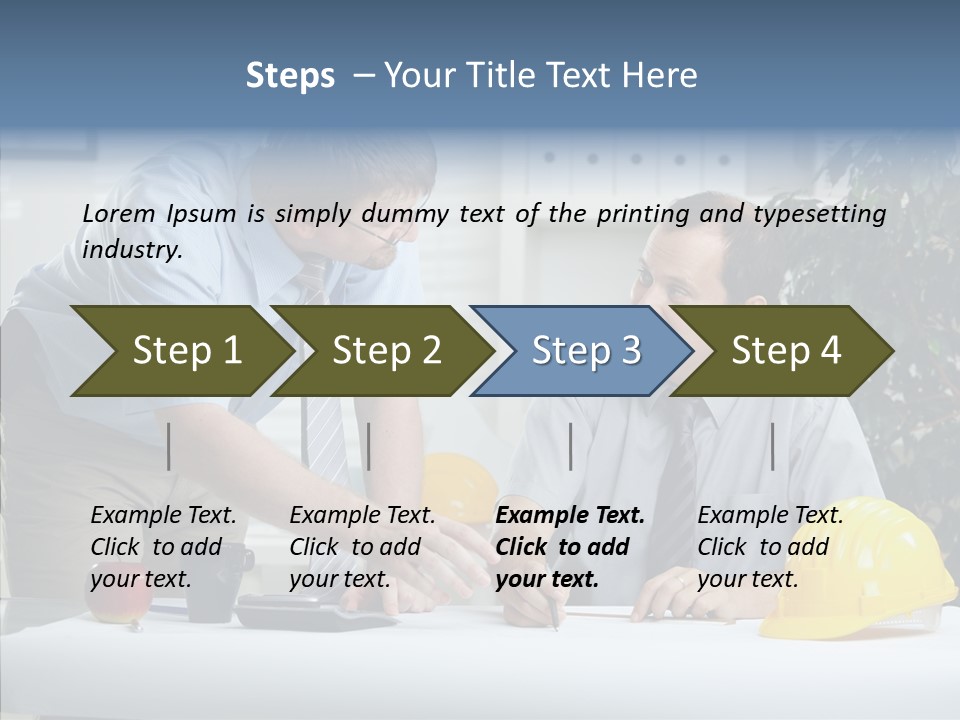 Engineers Talking PowerPoint Template