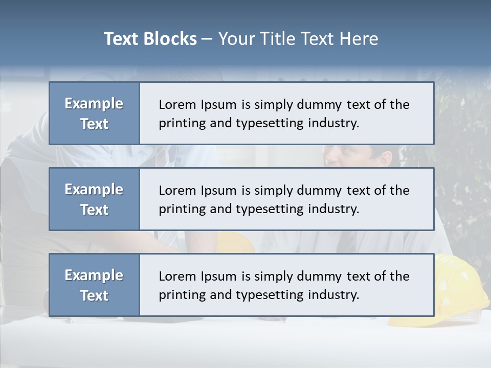 Engineers Talking PowerPoint Template