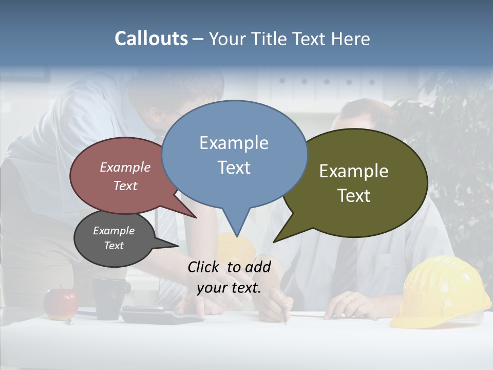Engineers Talking PowerPoint Template
