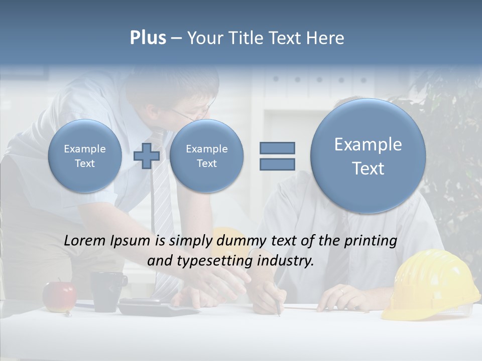 Engineers Talking PowerPoint Template