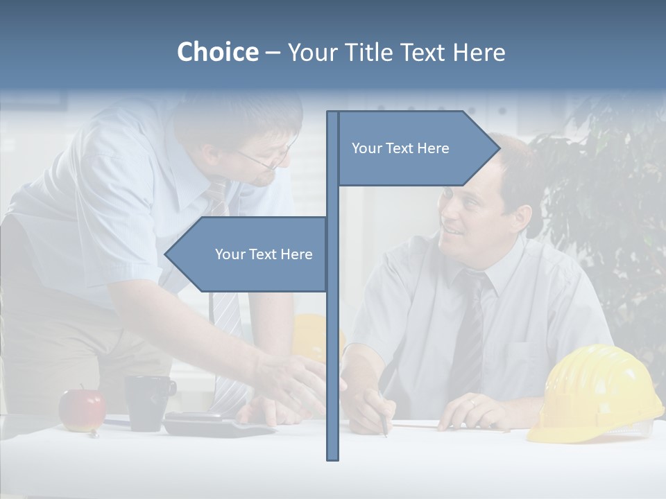 Engineers Talking PowerPoint Template