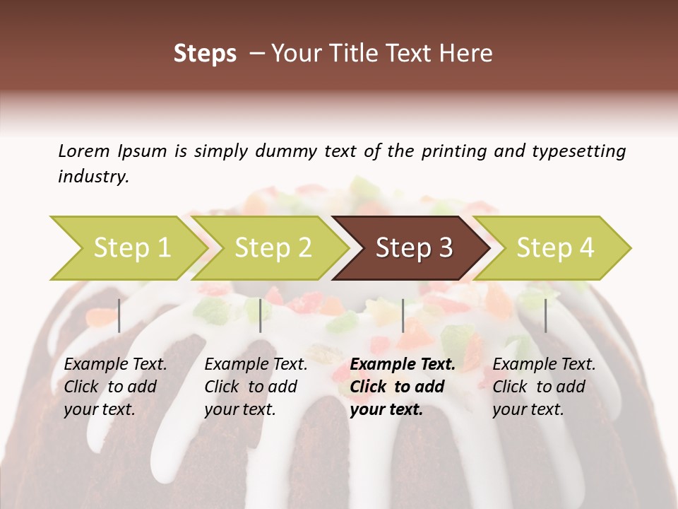 Perfect Chocolate Anniversary PowerPoint Template