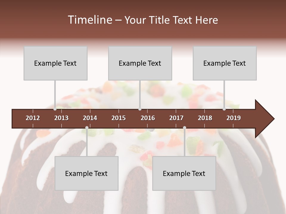 Perfect Chocolate Anniversary PowerPoint Template