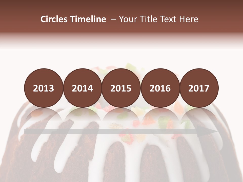 Perfect Chocolate Anniversary PowerPoint Template
