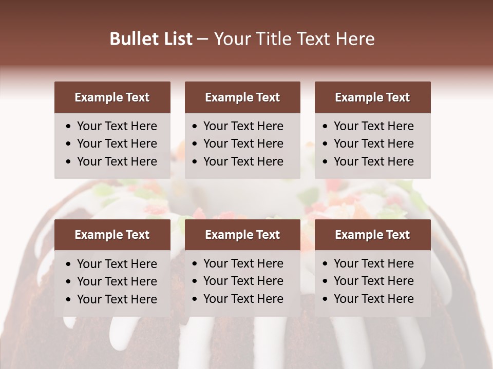 Perfect Chocolate Anniversary PowerPoint Template