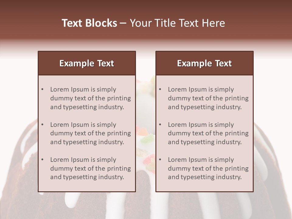 Perfect Chocolate Anniversary PowerPoint Template