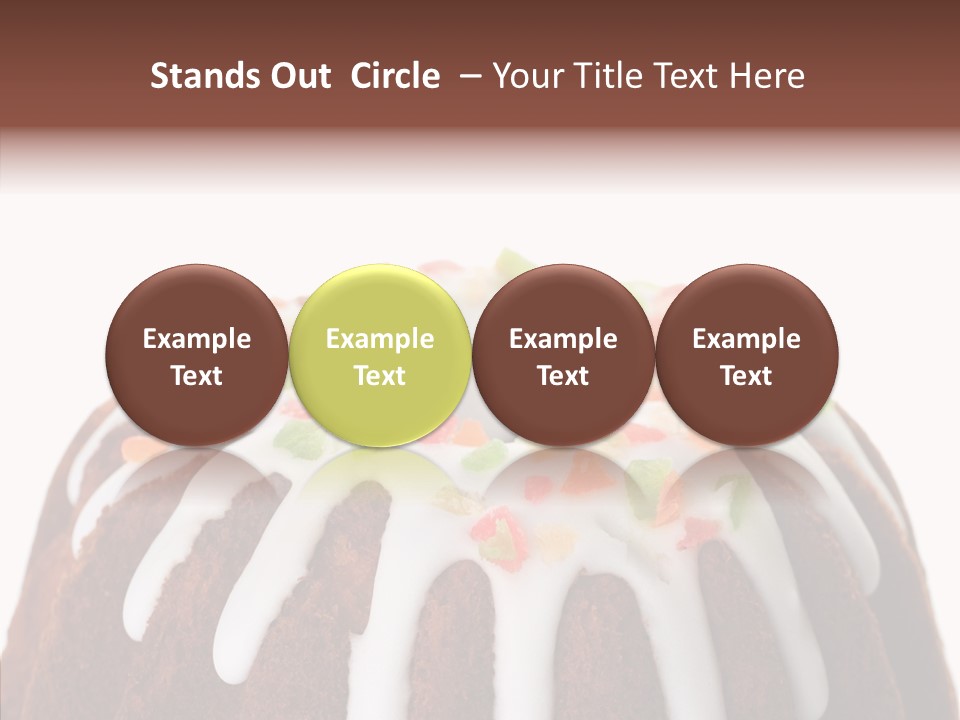 Perfect Chocolate Anniversary PowerPoint Template