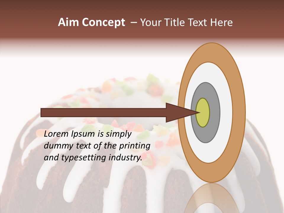 Perfect Chocolate Anniversary PowerPoint Template