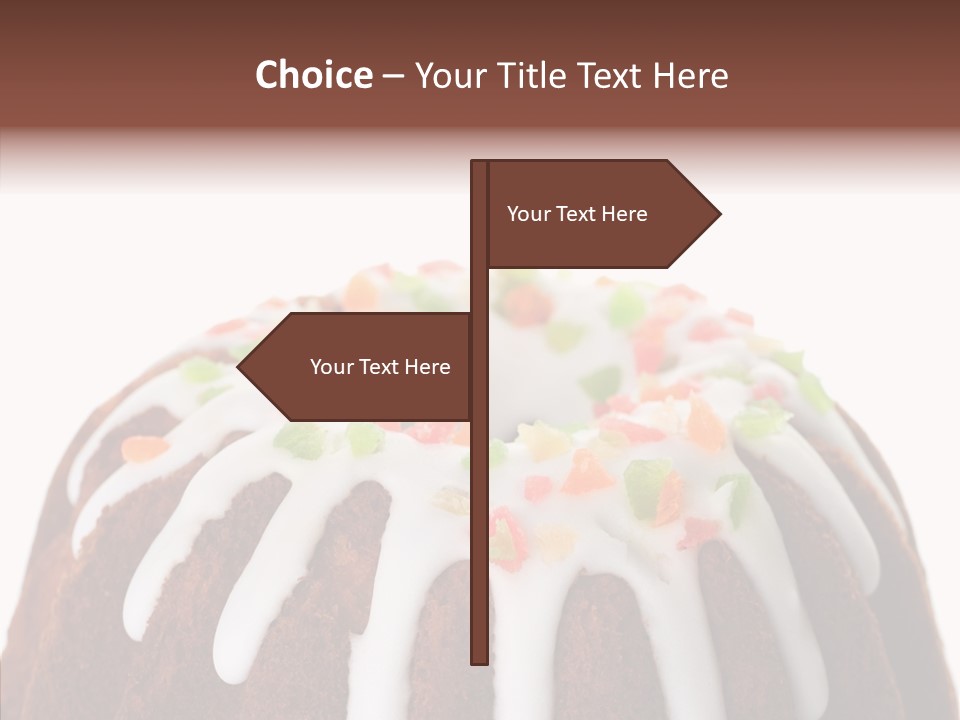 Perfect Chocolate Anniversary PowerPoint Template