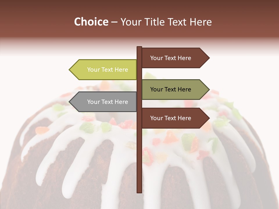 Perfect Chocolate Anniversary PowerPoint Template