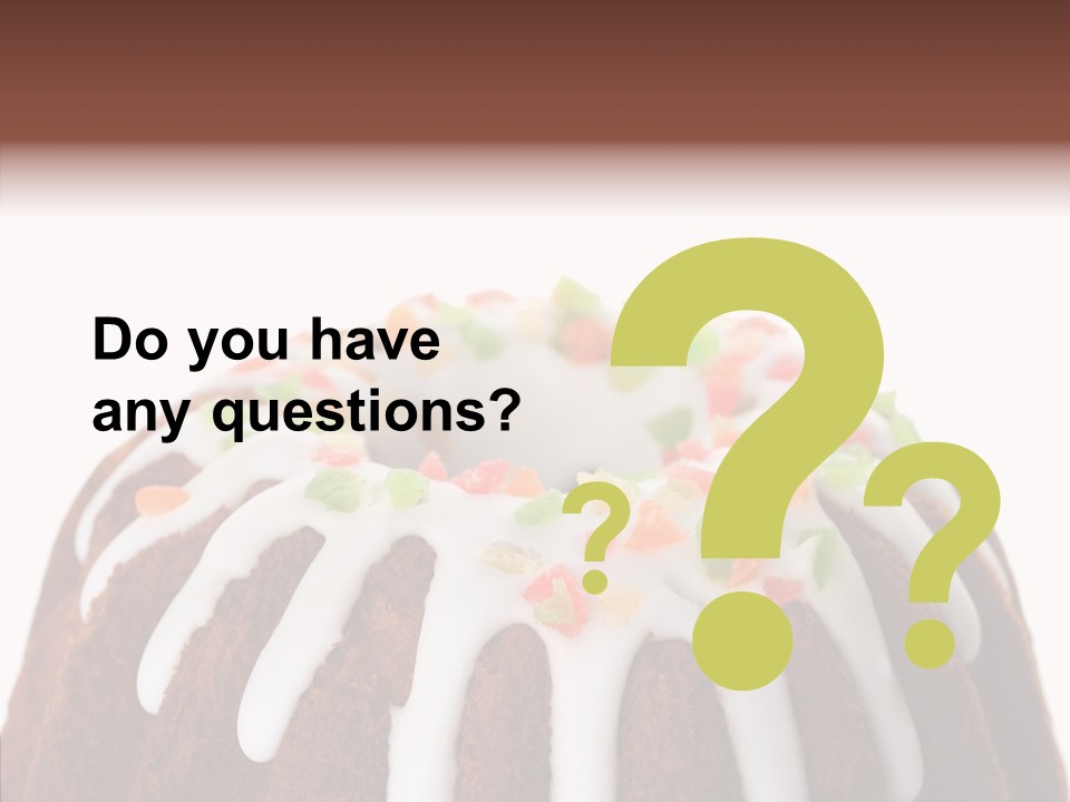 Perfect Chocolate Anniversary PowerPoint Template