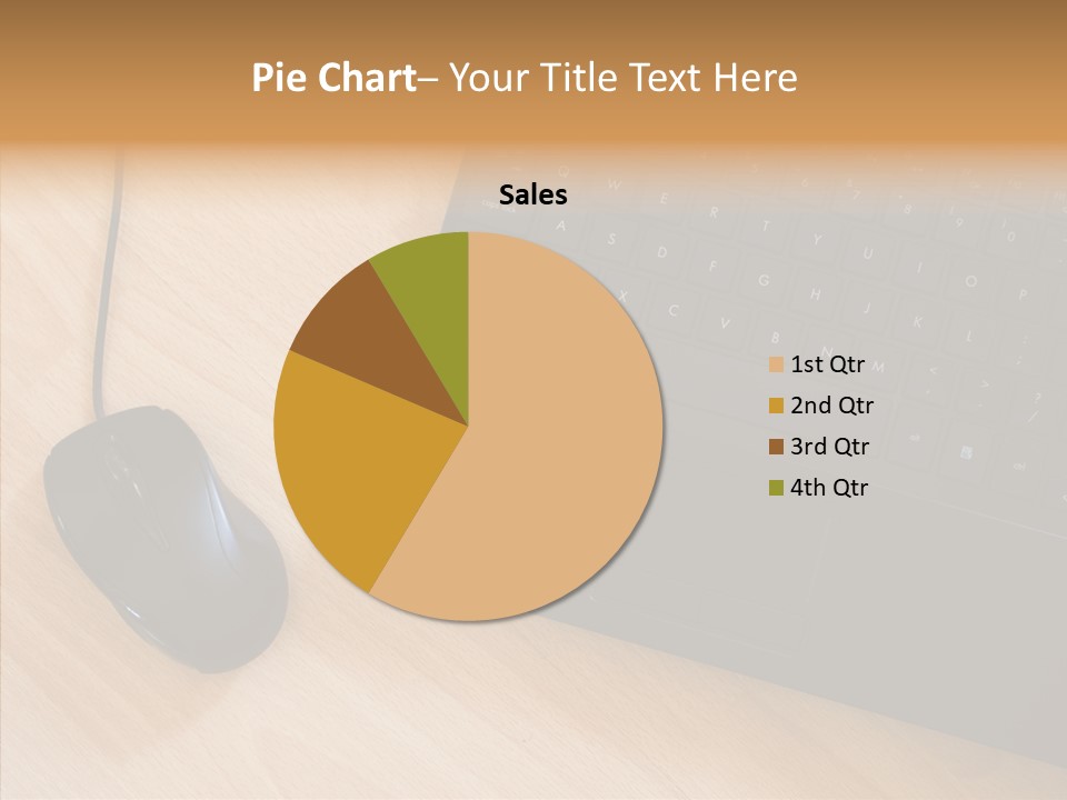 Table Paperwork Gray PowerPoint Template