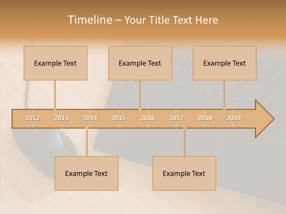 Table Paperwork Gray PowerPoint Template