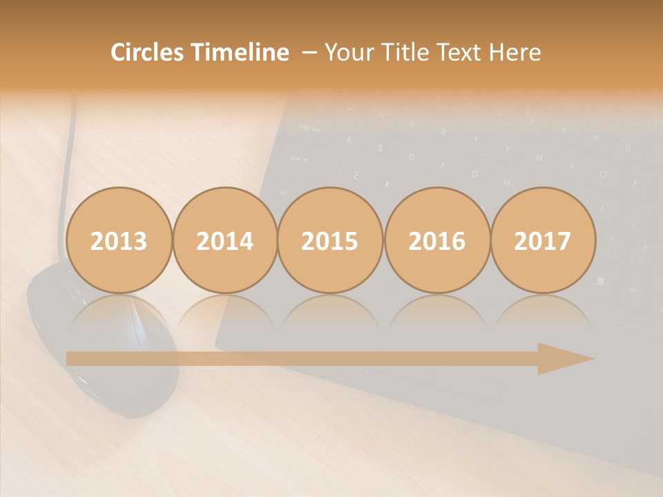 Table Paperwork Gray PowerPoint Template