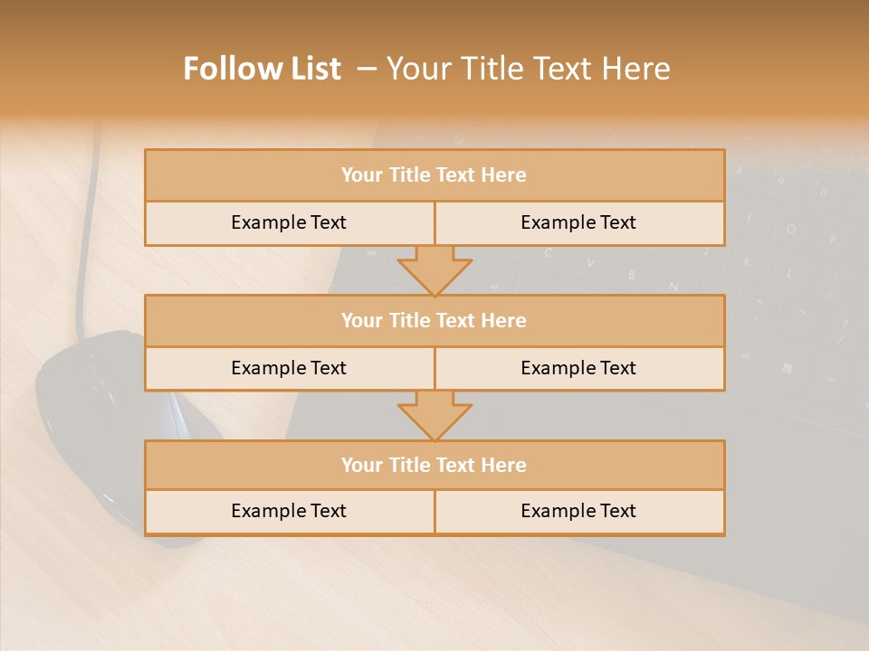 Table Paperwork Gray PowerPoint Template