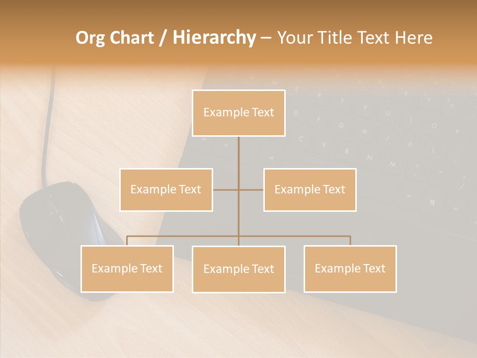Table Paperwork Gray PowerPoint Template