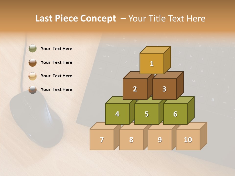 Table Paperwork Gray PowerPoint Template