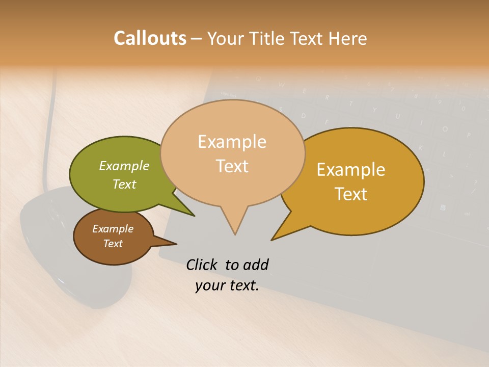 Table Paperwork Gray PowerPoint Template