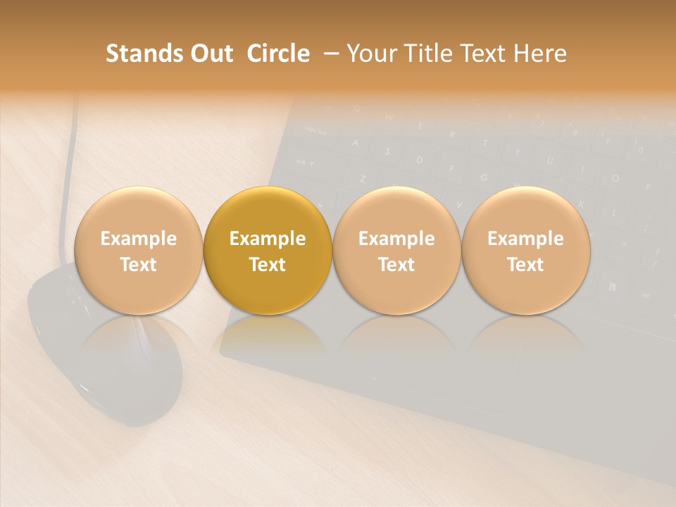 Table Paperwork Gray PowerPoint Template