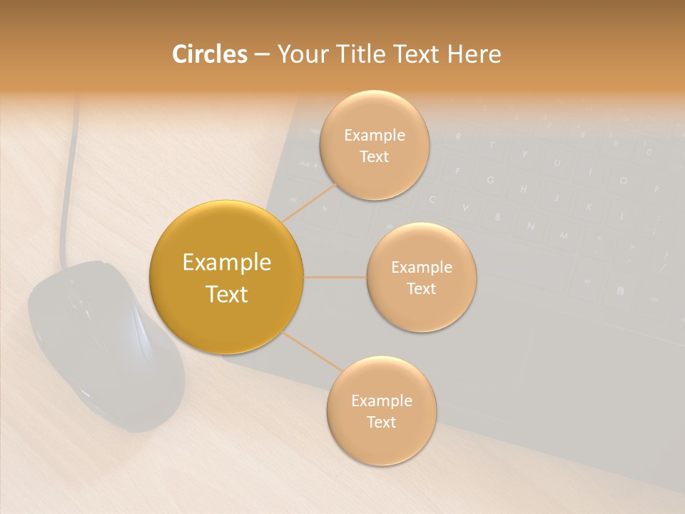 Table Paperwork Gray PowerPoint Template