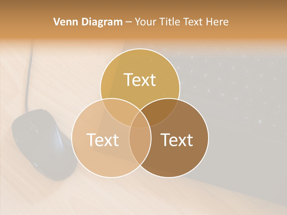Table Paperwork Gray PowerPoint Template