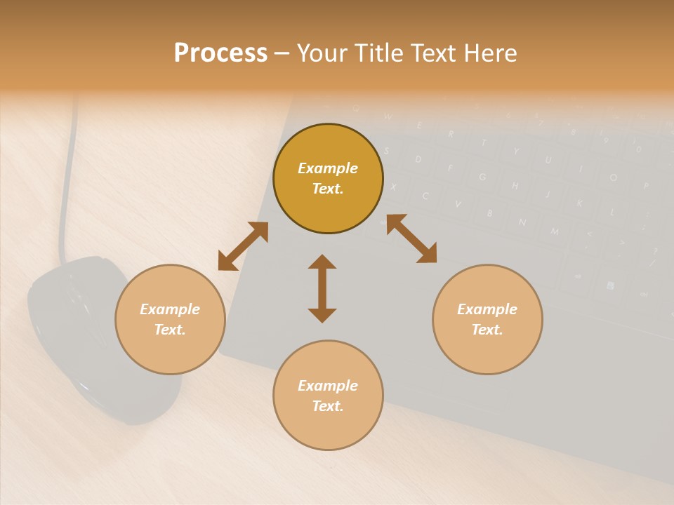 Table Paperwork Gray PowerPoint Template
